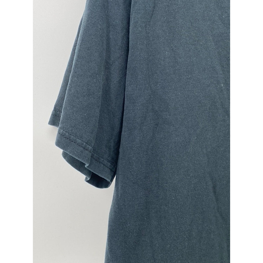 STEVE & BARRY’S Men’s Black Mustang Graphic Crewneck Short Sleeve T-Shirt SZ L