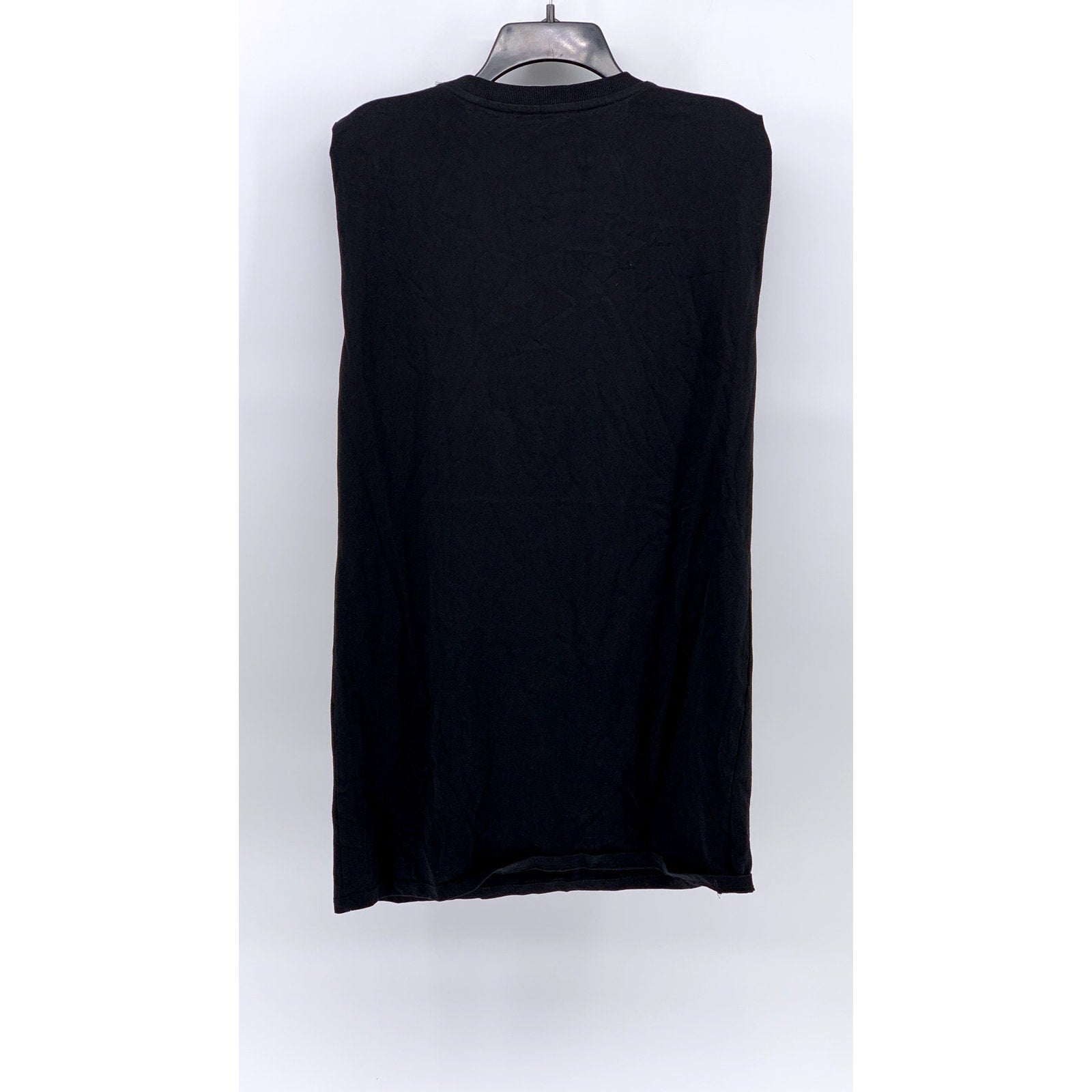 MNG Women's Black Crewneck Muscle Sleeve Dress SZ 4