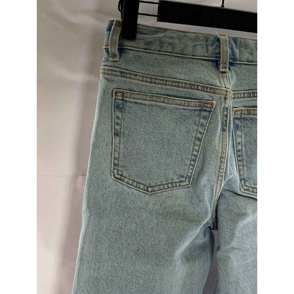 PARIS ATELIER & OTHER STORIES Women's Light Blue Straight-Leg Denim Jean SZ 25