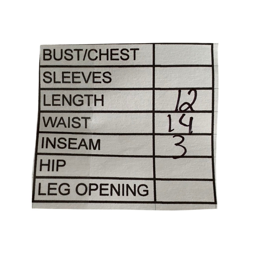 MADEWELL Women's Black Casual Pull-On Shorts SZ XS