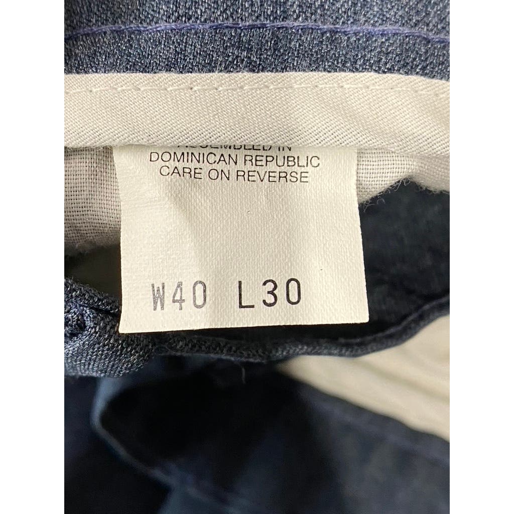 LEVI'S Men's Navy Vintage Action Slacks Flat Front Dress Pants SZ 40X30