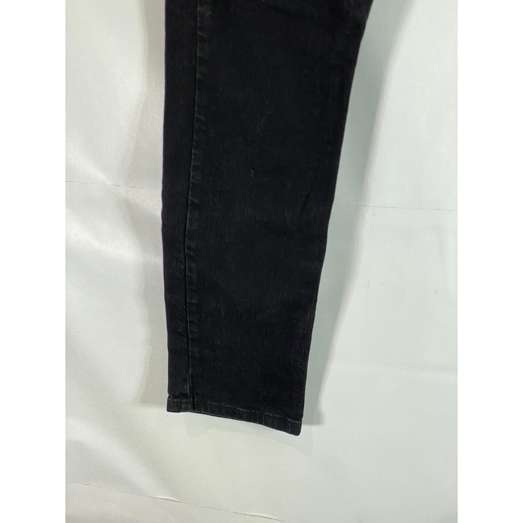 LEVI'S Men's Solid Black 512 Slim Tapered-Fit Stretch Five-Pocket Jeans SZ 33X32