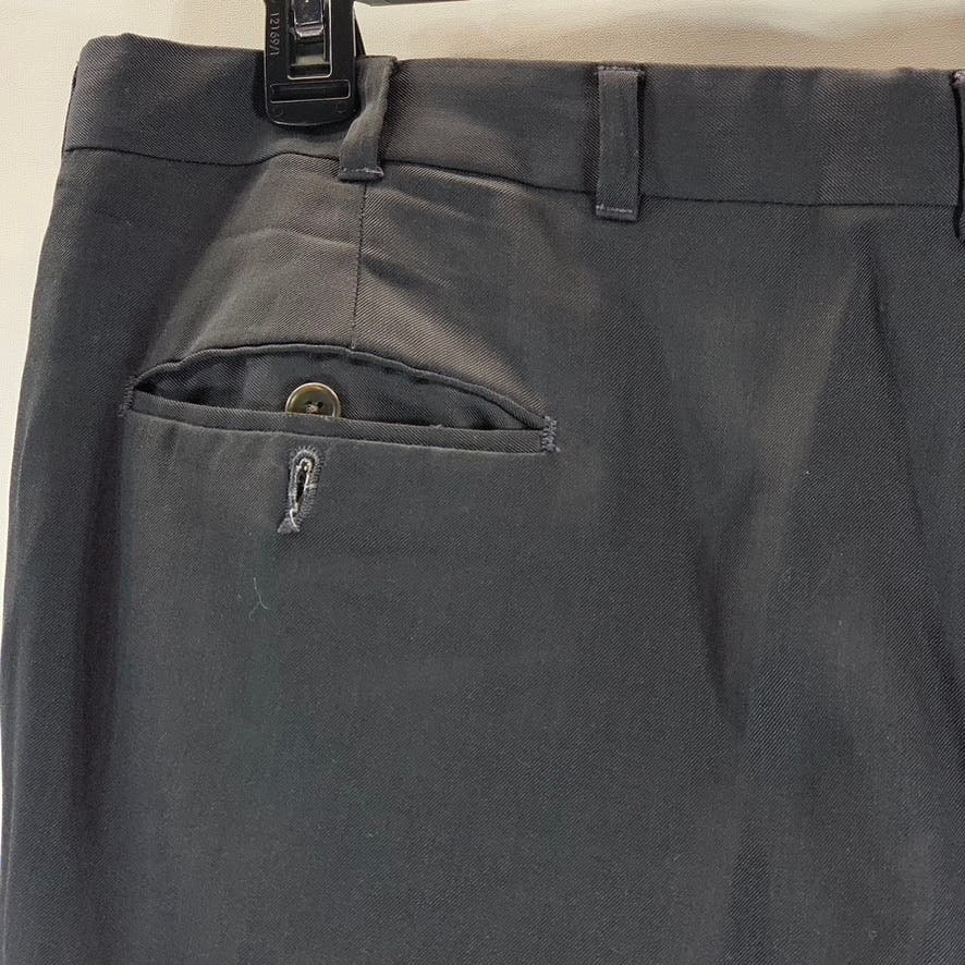 AUSTIN REED Men's Black Pleated Front Dress Pant SZ 42X28