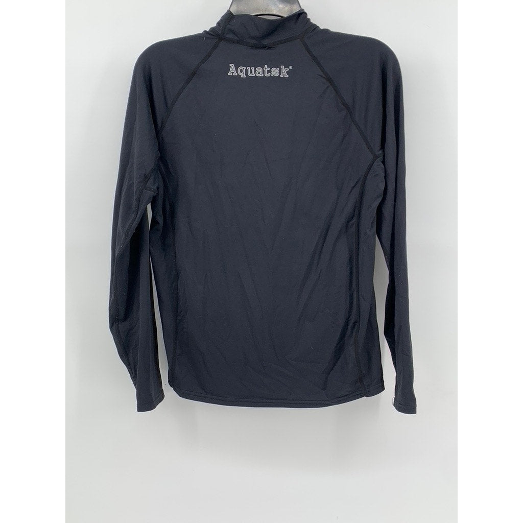 AQUATEK by Midway Kid's Black Performance Rash Guard Watersport Shirt SZ XL