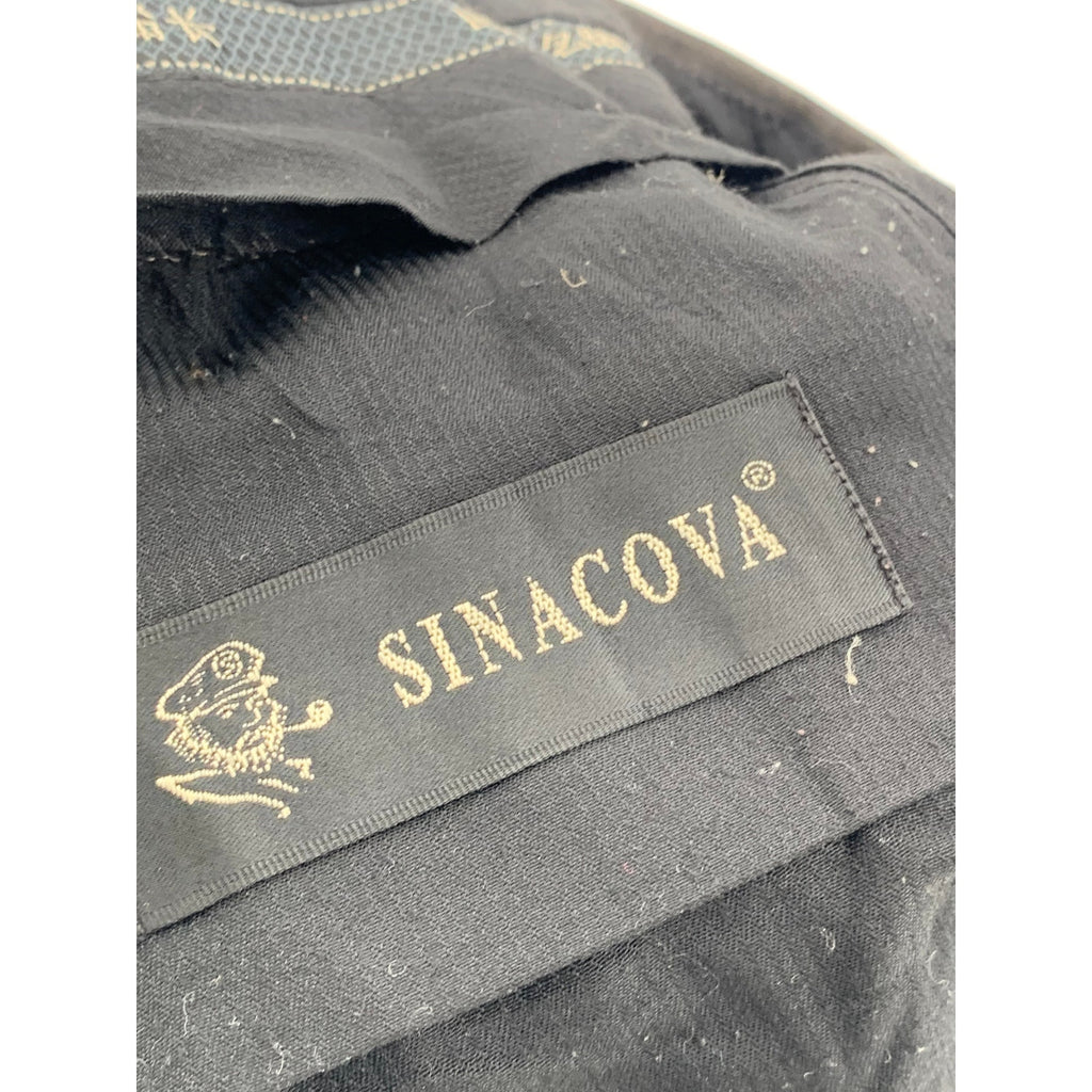 SINACOVA Men's Brown Solid Straight-Leg Regular-Fit Dress Pants SZ 30