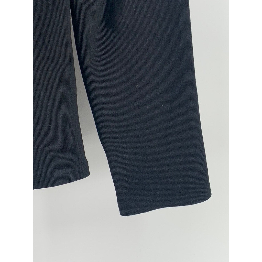 ALLY B Women's Black Zip-Up Long Sleeve Blazer SZ S