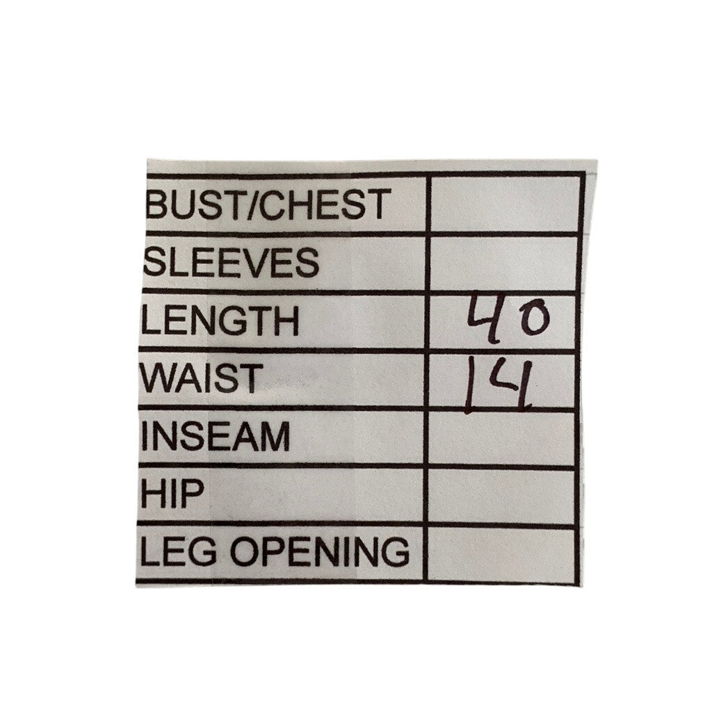 PEARL Women's Black Printed A-line Midi Skirt SZ 28(USS)