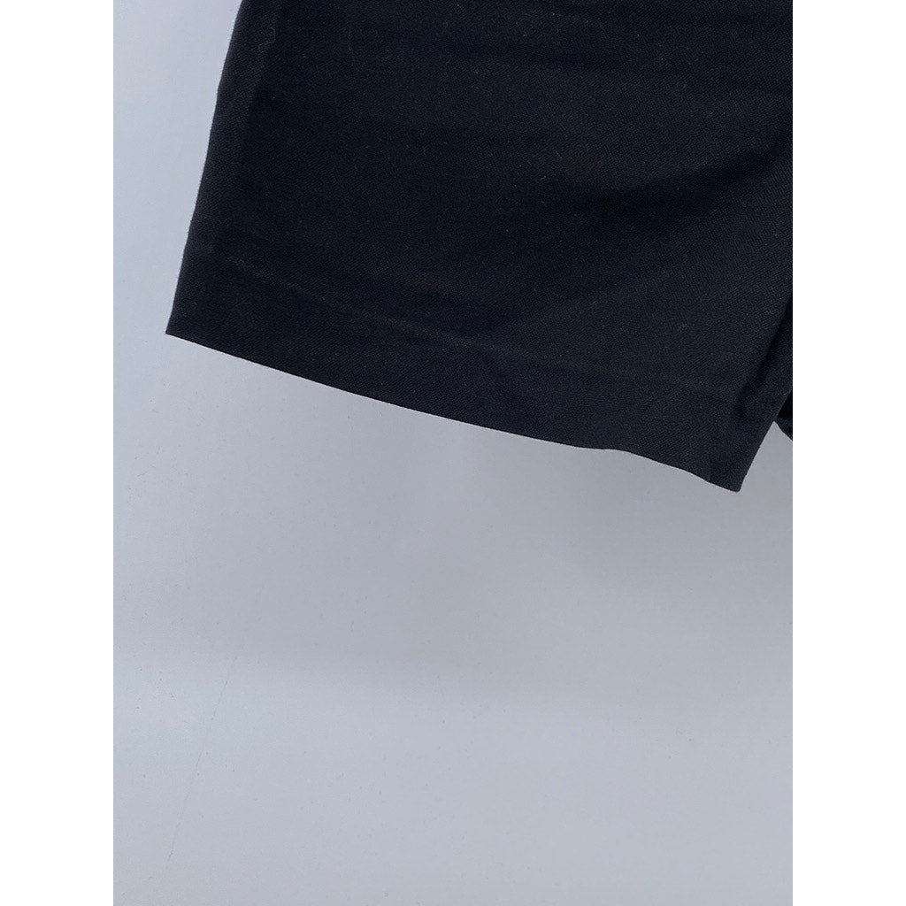 THEORY Women’s Black Solid Button-Fly Shorts SZ 00