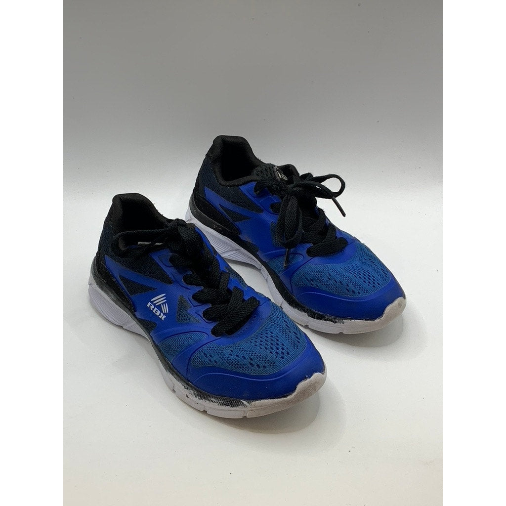 RBX Kids' Blue-Black Mesh Knit Running Shoes SZ 1