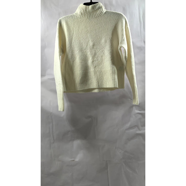 & OTHER STORIES PARIS ATELIER Women’s Cream Knit Pull Turtleneck Sweater SZ XS