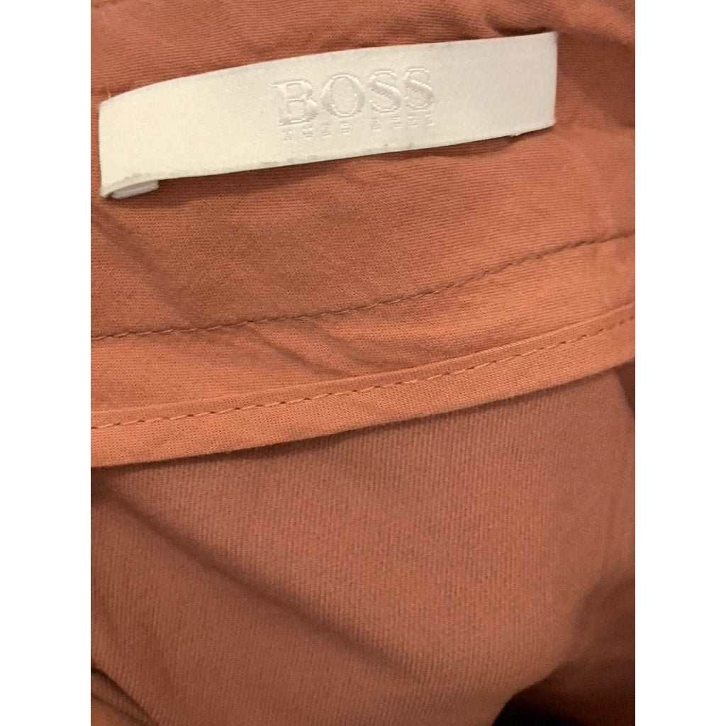 BOSS HUGO BOSS Women's Terracotta Straight-Leg Pant SZ 8
