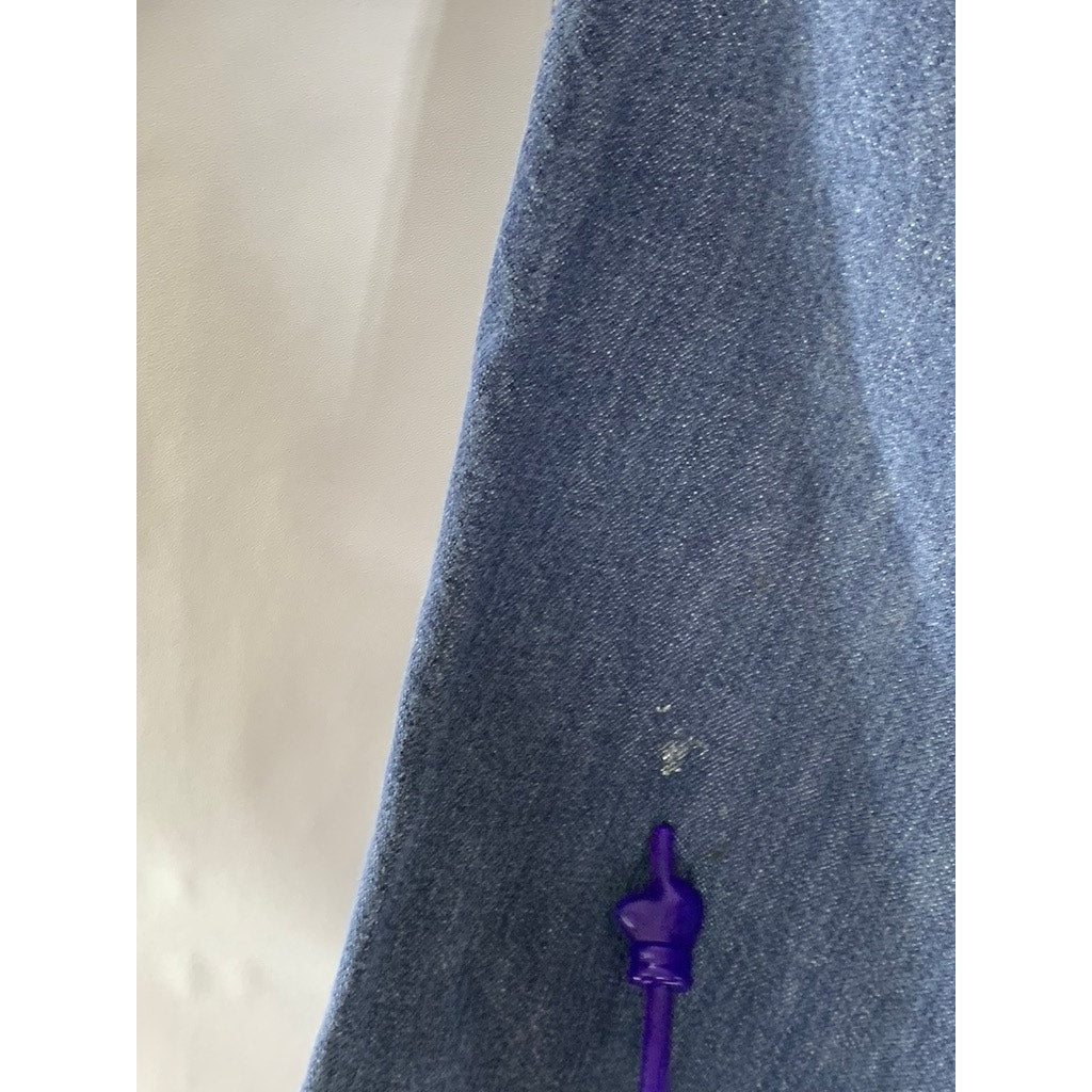 LEVI’S Women’s Vintage Dark Blue Button-Up Denim Bootcut Jean SZ 30x34