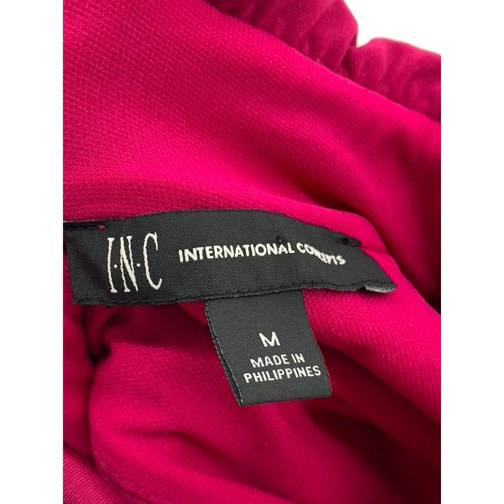 INC INTERNATIONAL CONCEPTS Women's Pink Halter Sleeveless Jumpsuit SZ M