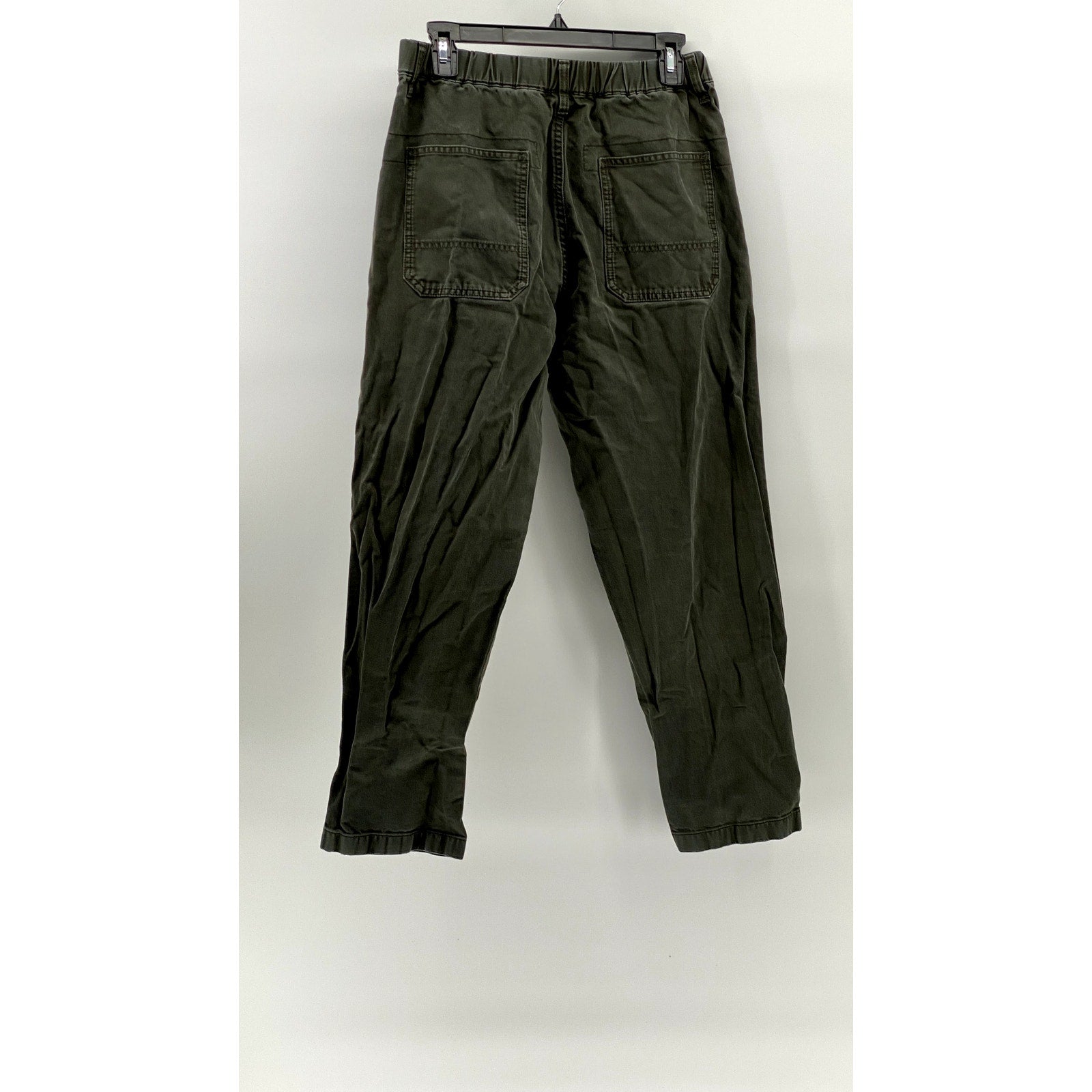 UNILQO Men's Dark Green Straight-Leg J Easy Work Pant SZ S