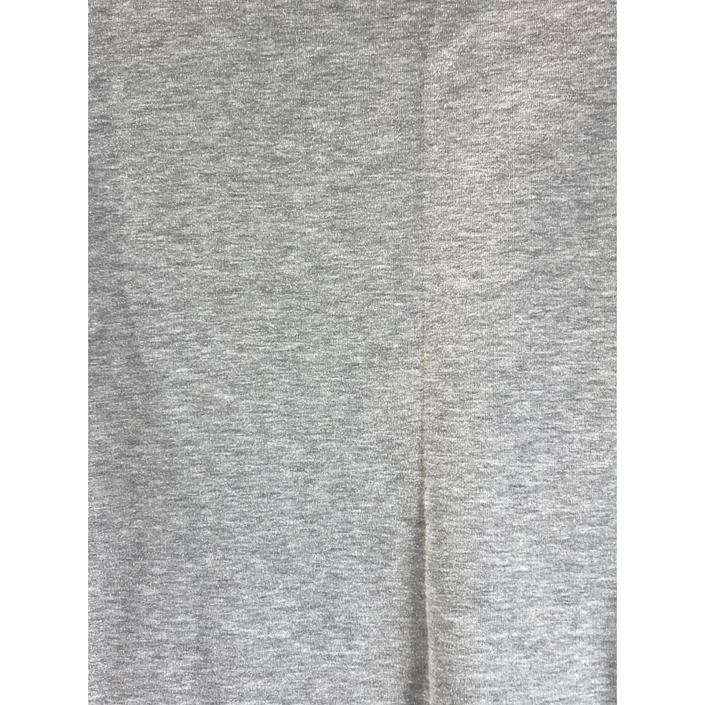 ASOS DESIGN Men's Gray Heather Quarter-Zip Pullover Sweater SZ L