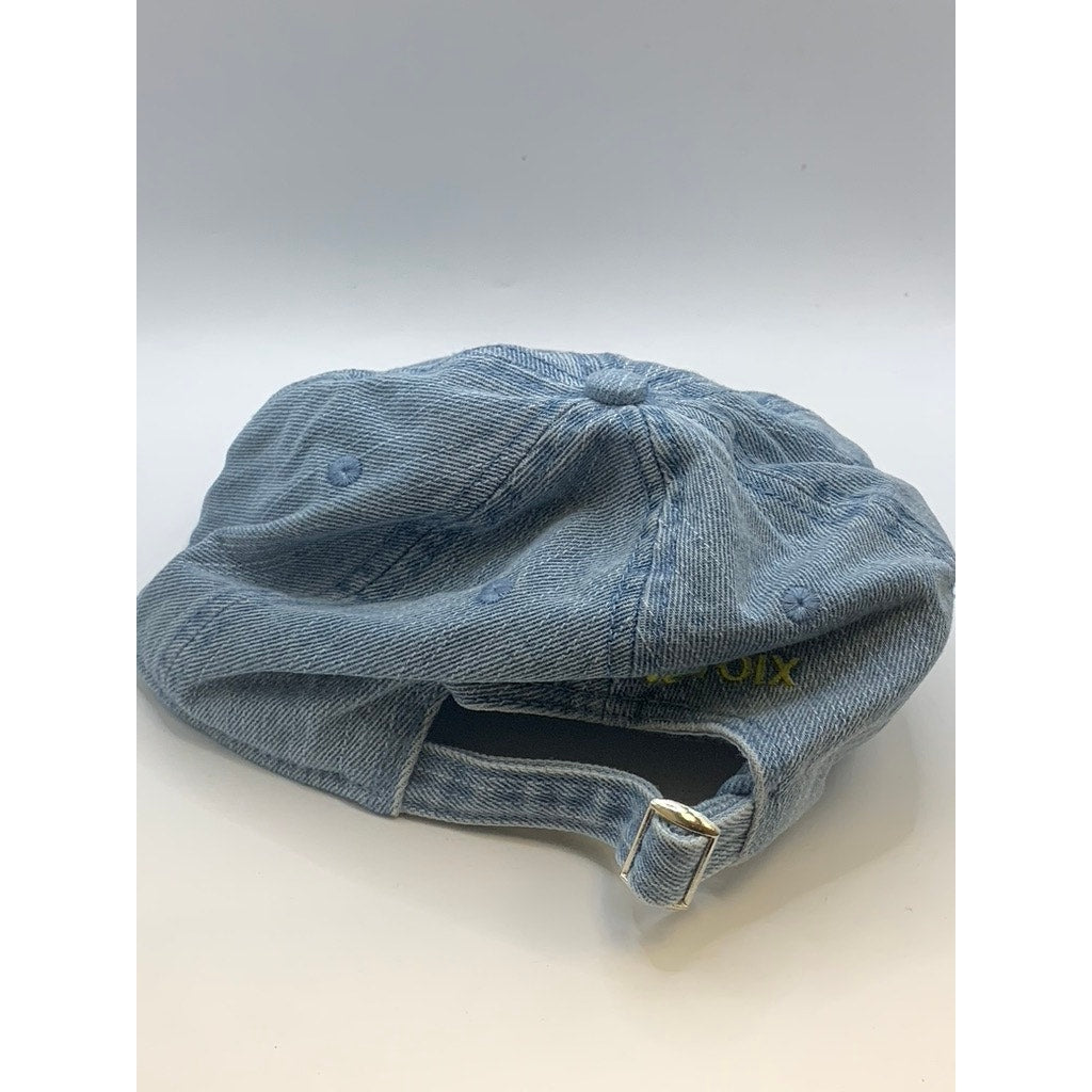 LA CROIX Men's Blue Denim Embroidered Logo Baseball Cap SZ OS
