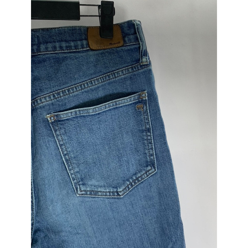 MADEWELL Women's Blue Five-Pocket The Perfect Vintage High-Rise Crop Jean SZ 27