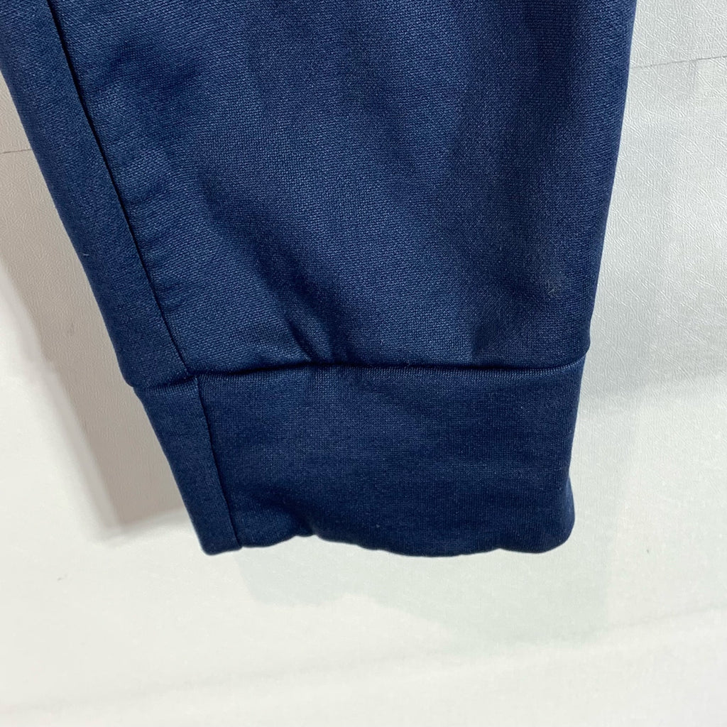 REEBOK Men's Dress Blue Relaxed-Fit Drawstring Cargo Fleece Jogger Pant SZ S