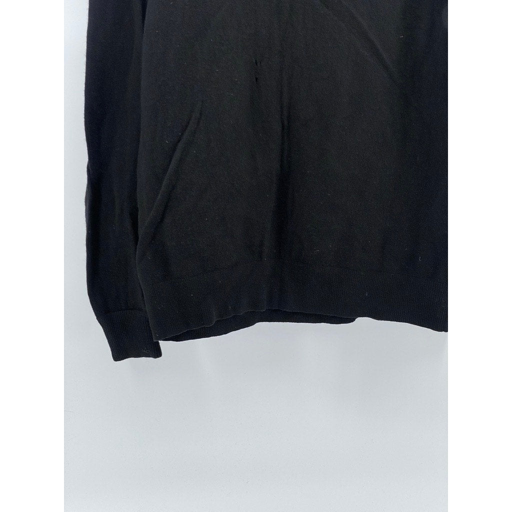 EVERLANE Women’s Black Classic Crewneck Cashmere Pullover Sweater SZ M