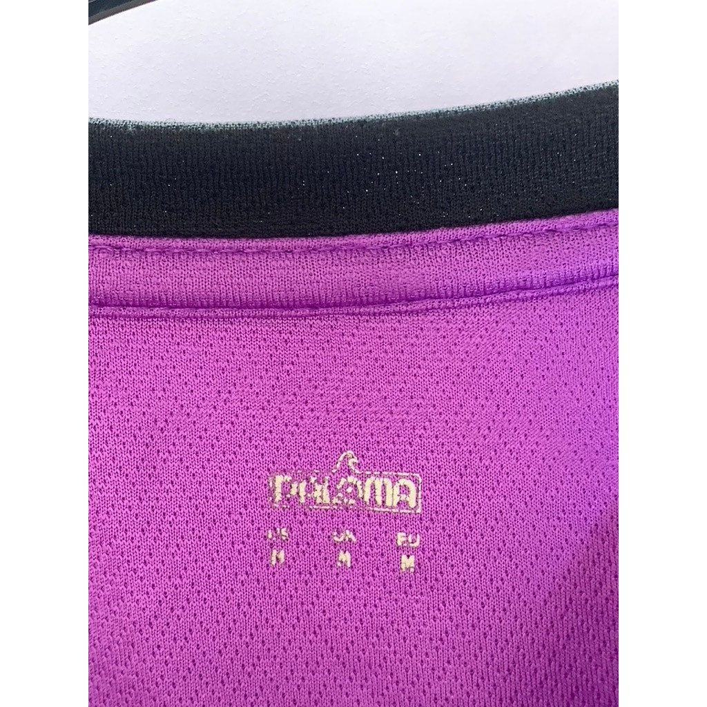 PALOMA NYC FOOTY Women's Purple/Black Custom #9 Crewneck Short Sleeve Jersey SZM