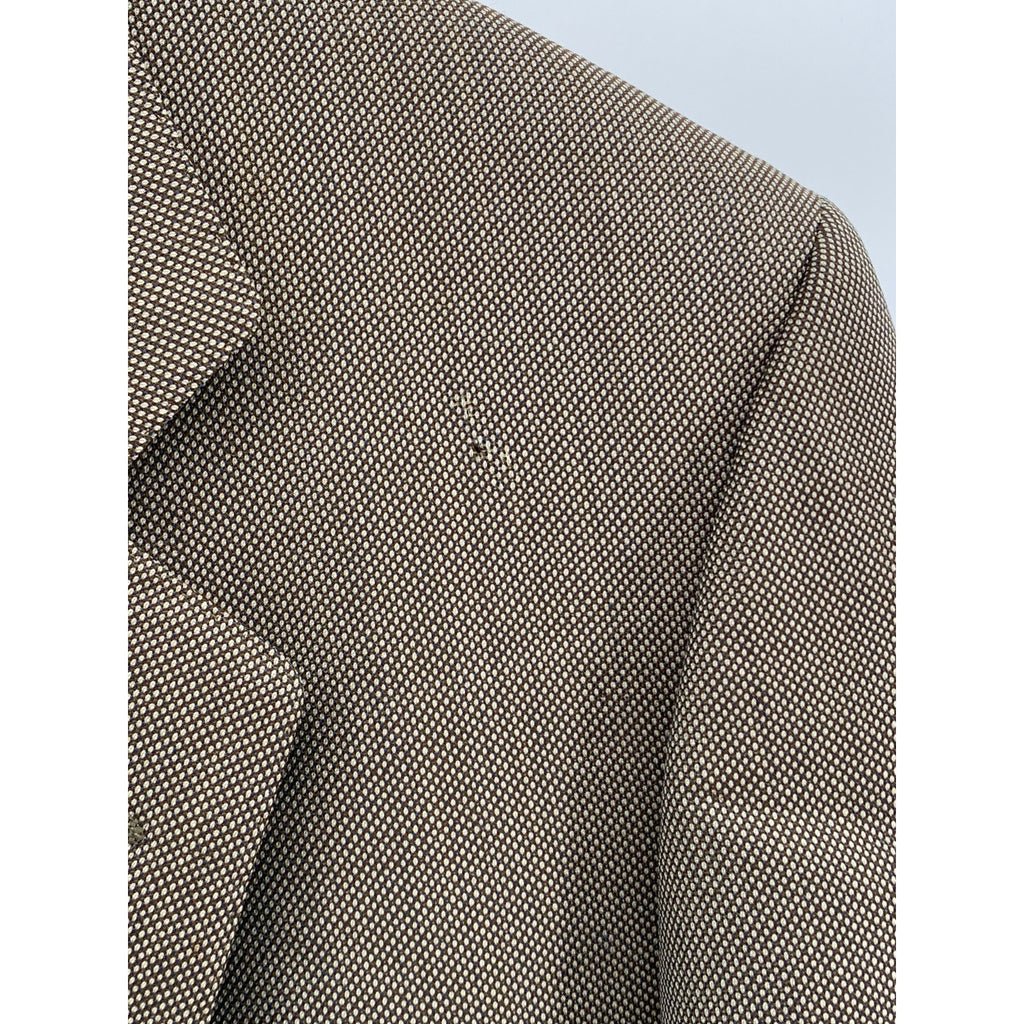 FRATELLI TALLIA DI DELFINO Men’s Brown One-Button Long Sleeve Blazer SZ 44