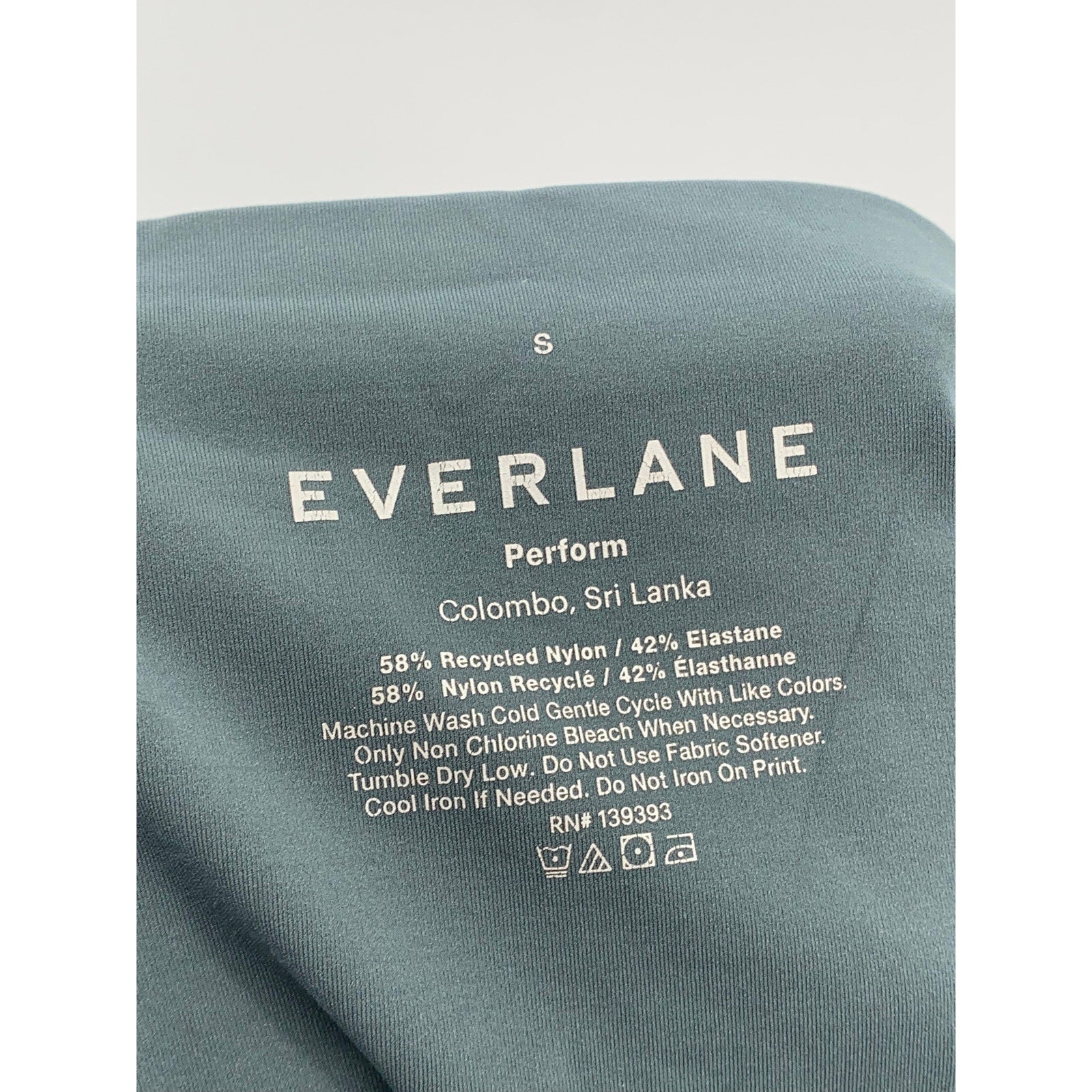 EVERLANE Women's Gray High-Rise Pull-On Perform Soft Bike Shorts SZ S