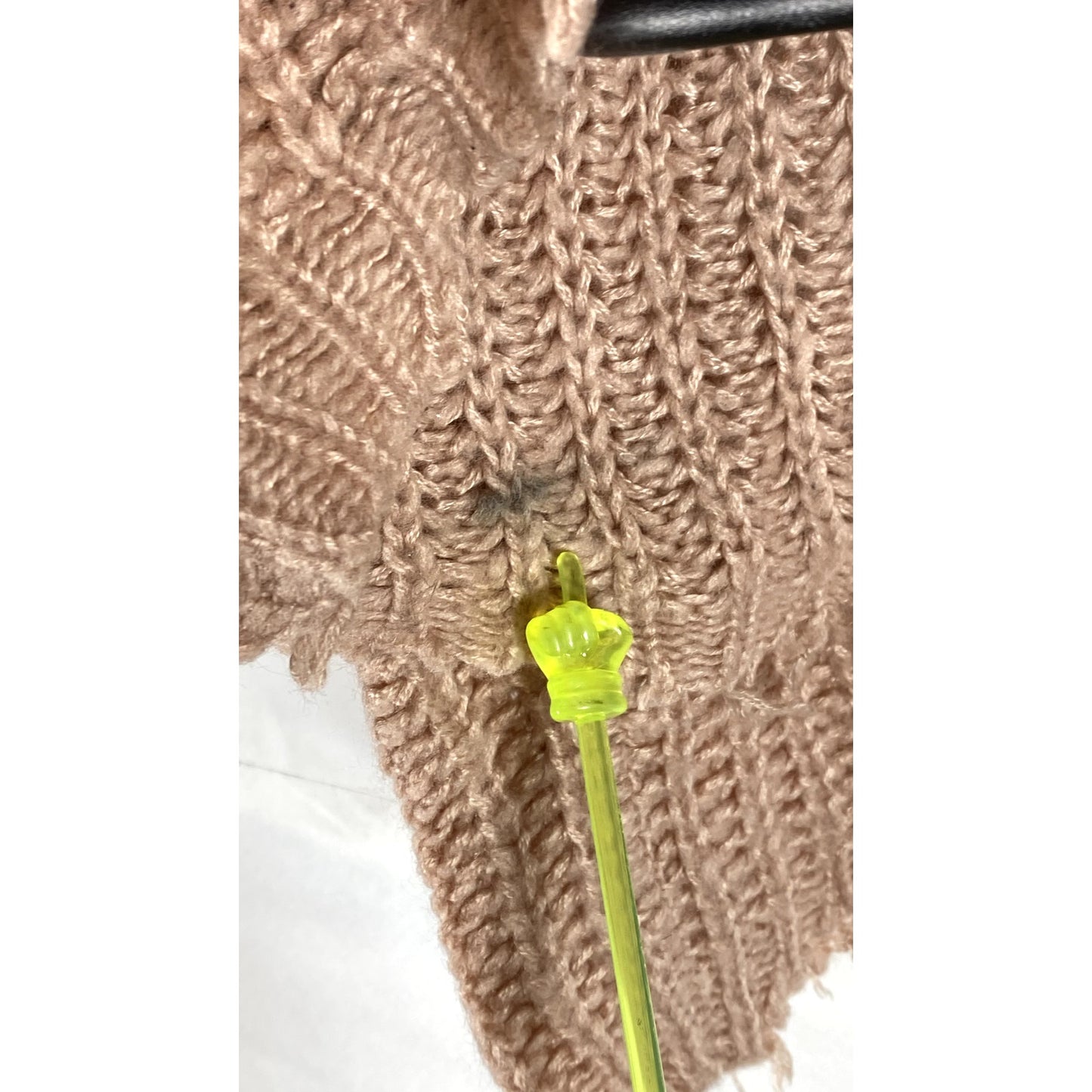 FATE Women's Brown Knit Pullover Sweater SZ S