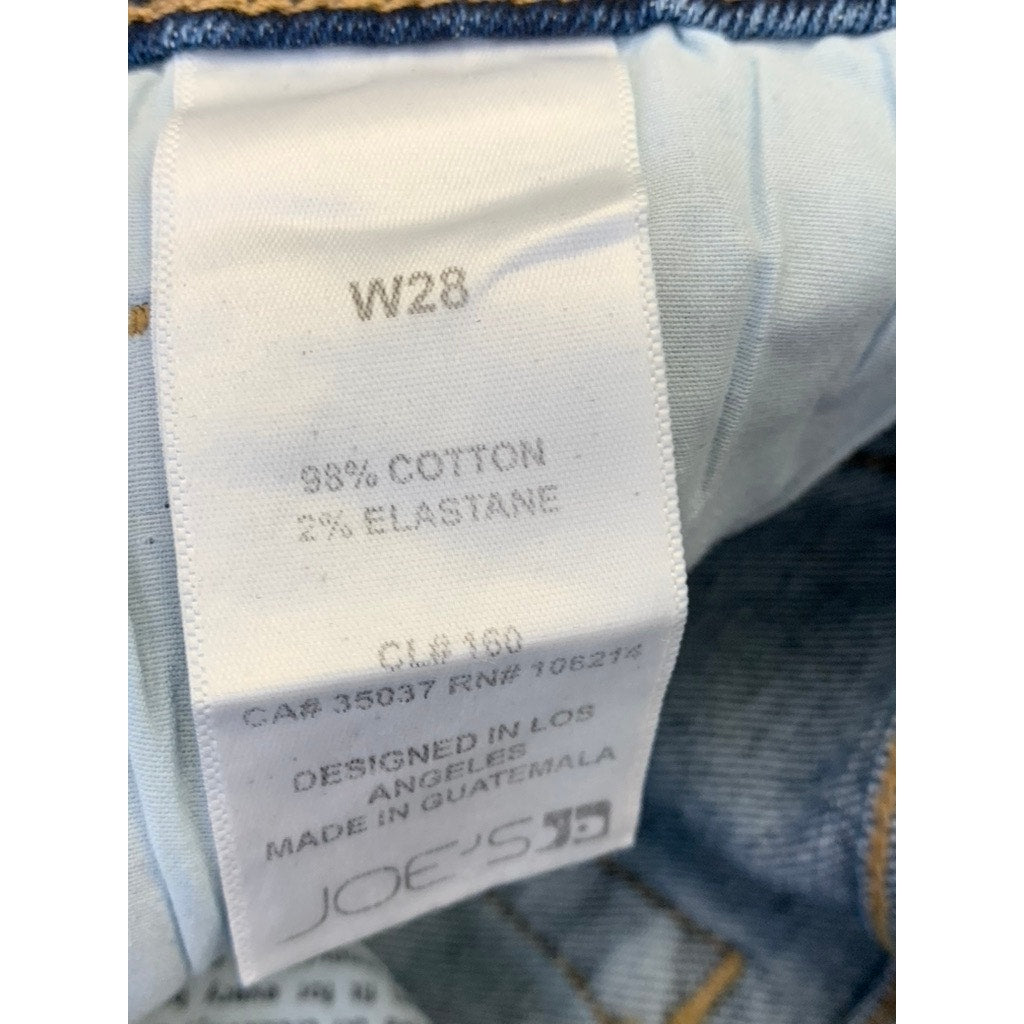 JOE'S Women's Blue Denim Cut-Off Shorts SZ 28