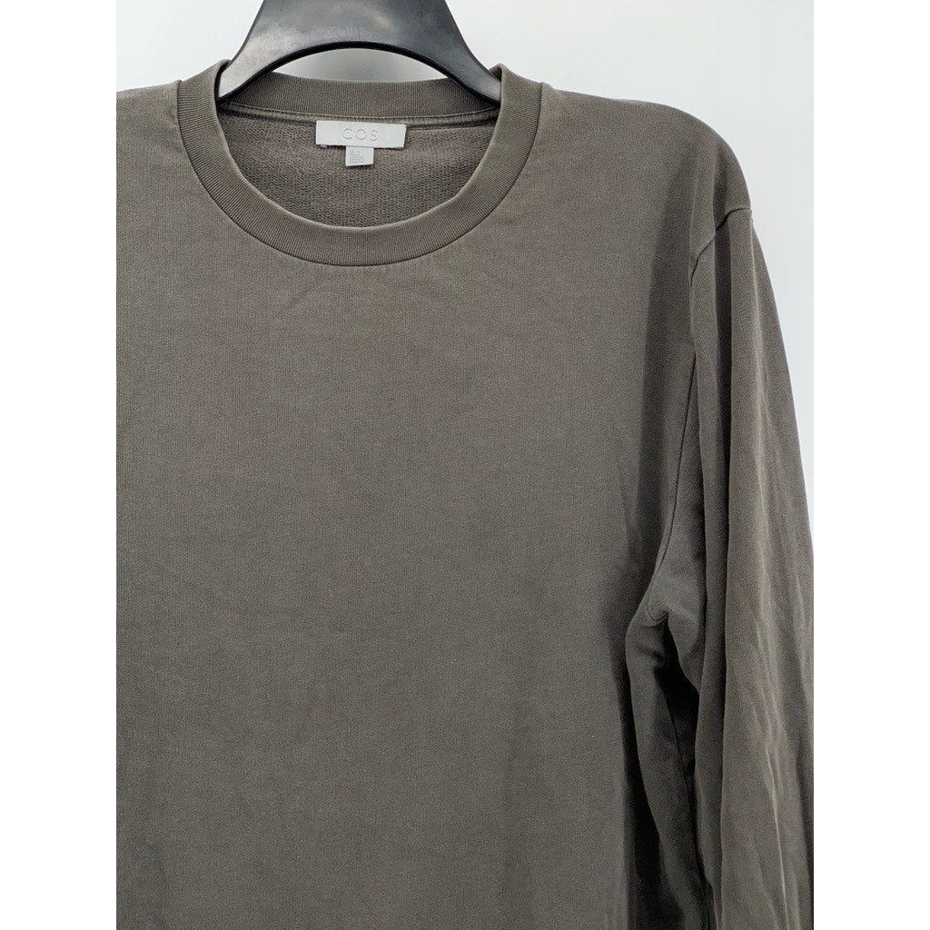 COS Men's Gray Long Sleeve T-Shirt SZ S