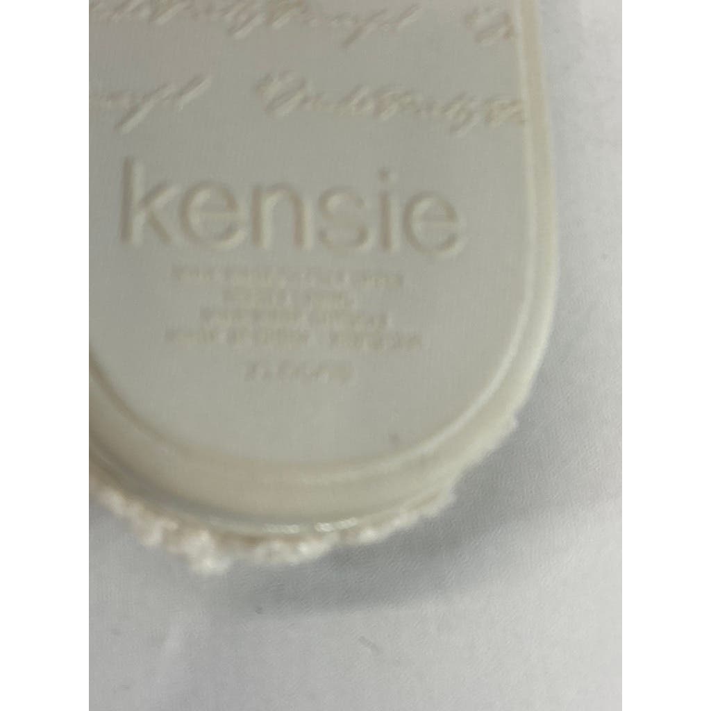 KENISE Women's Ivory Comfy Critter Faux-Fur Memory Foam Clog Slipper SZXL(10/11)