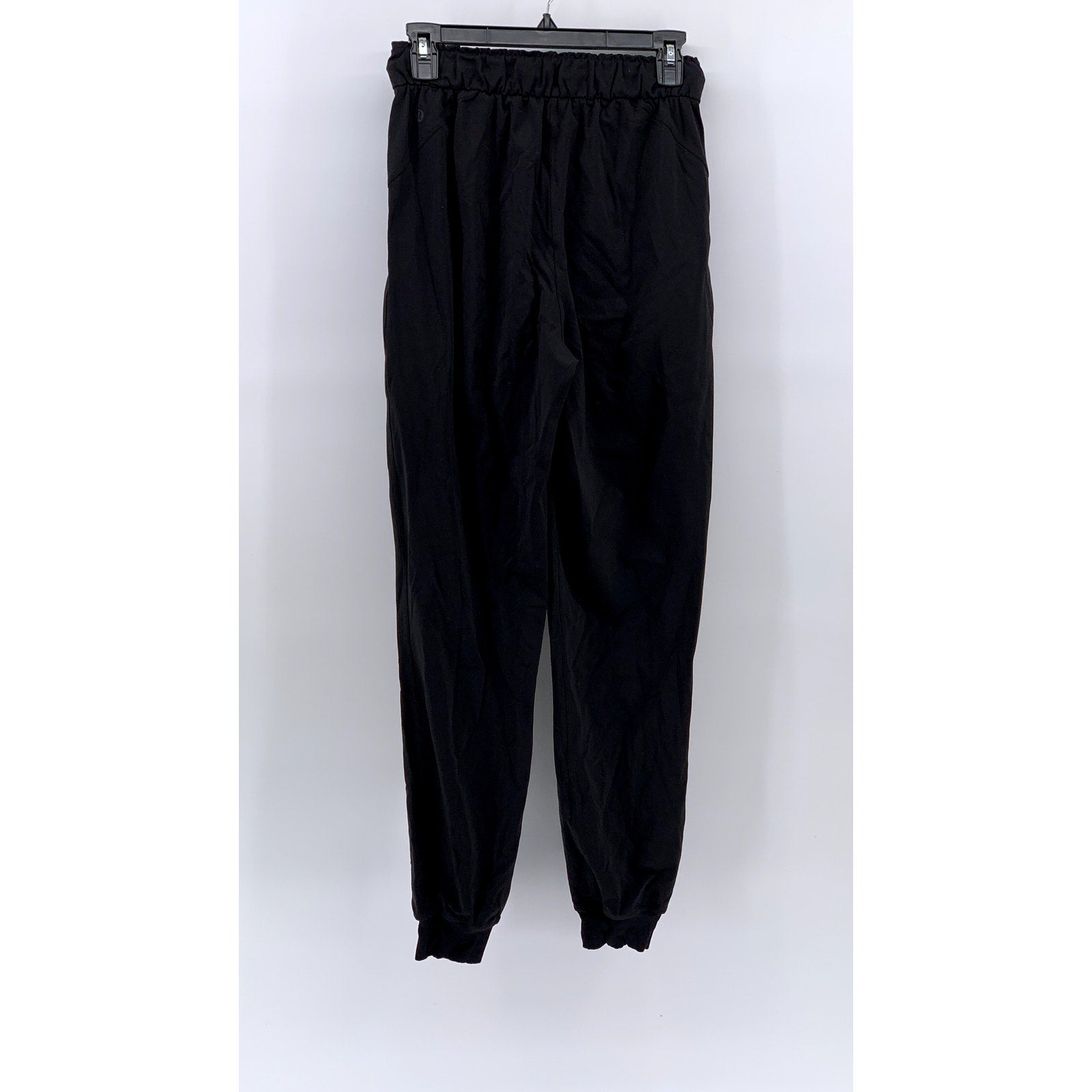 LULULEMON Women's Black Solid Pull-On Active Jogger Pants SZ 4