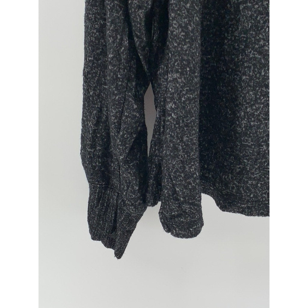 STARS ABOVE Women's Black Knit Crewneck Sweater SZ XXL