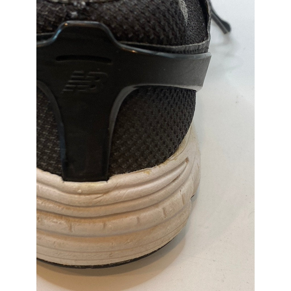 NEW BALANCE Men's Black Mesh Lace-Up Round-Toe Running Active Sneakers SZ 10.5