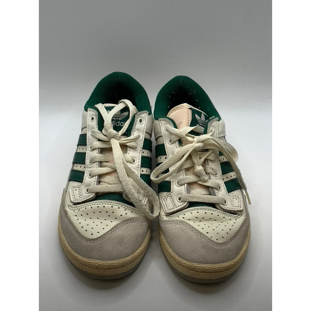 ADIDAS Men's White-Green Centennial 85 Low Sneakers SZ 5