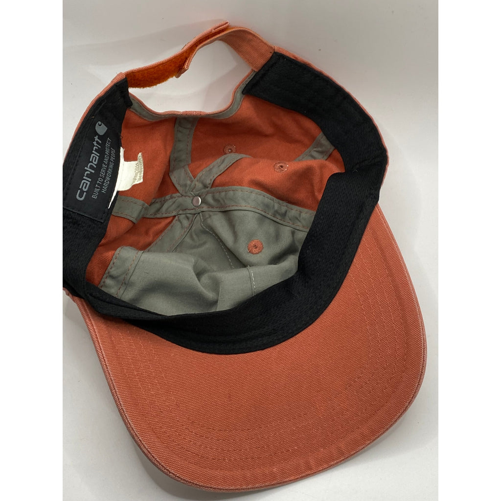 CARHARTT Men's Teracotta Adjustable Canvas Hat SZ OS
