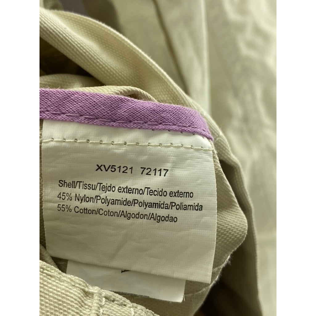 MARLBORO CLASSICS Men's Tan Four-Pocket Zip-Up Jacket SZ M