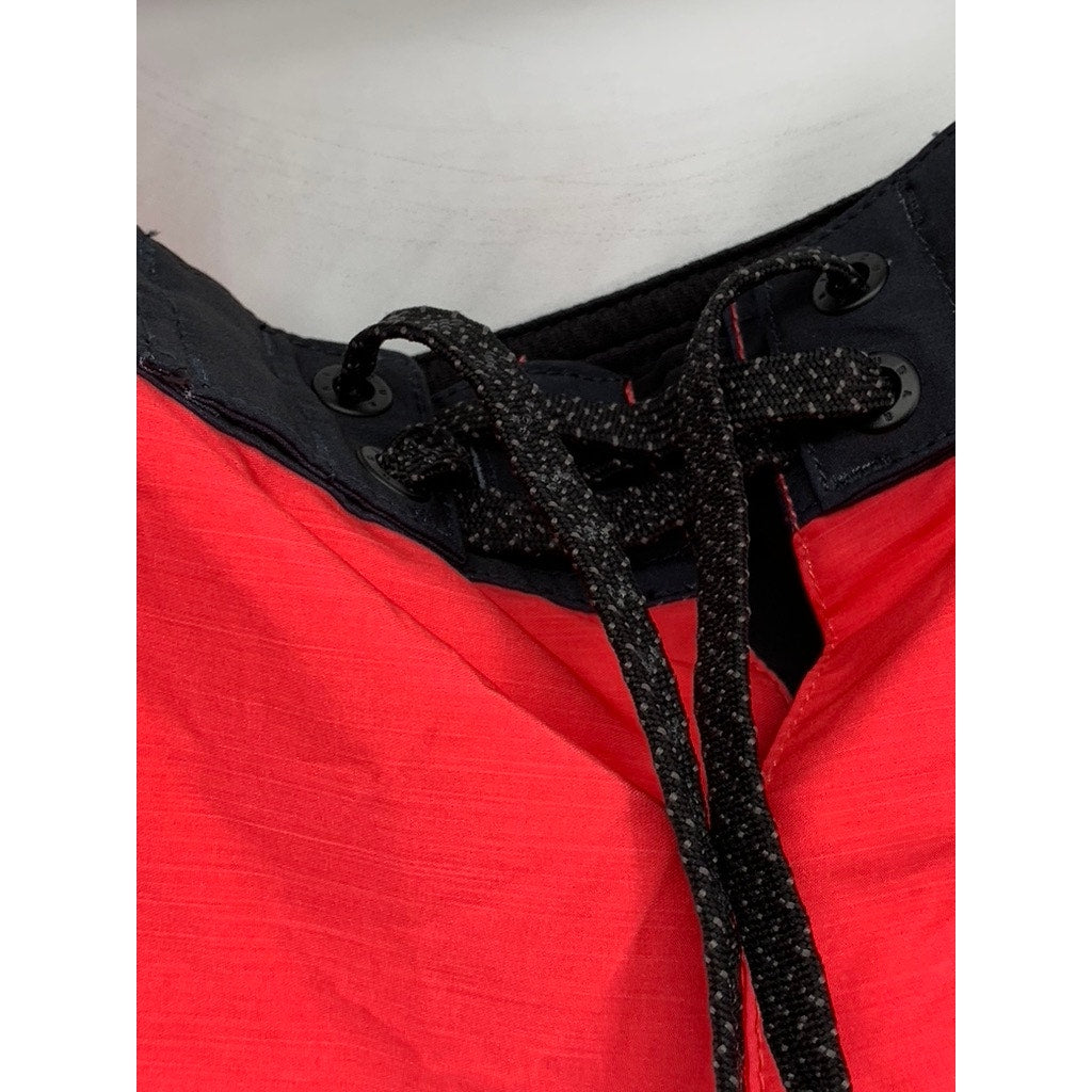 RIP CURL Men's Red Mirage Surf Board Shorts SZ 34(L)