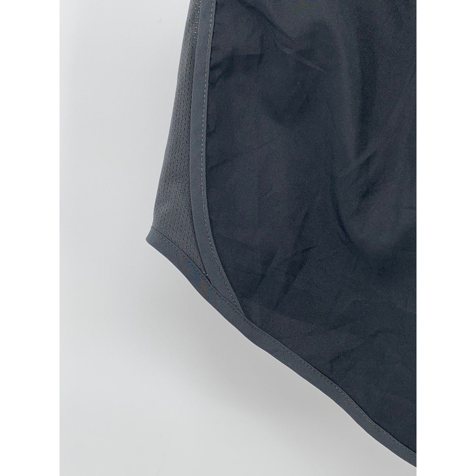 NIKE Women's Black Mesh Lined Pull-On Dri-Fit Drawstring Active Shorts SZ S