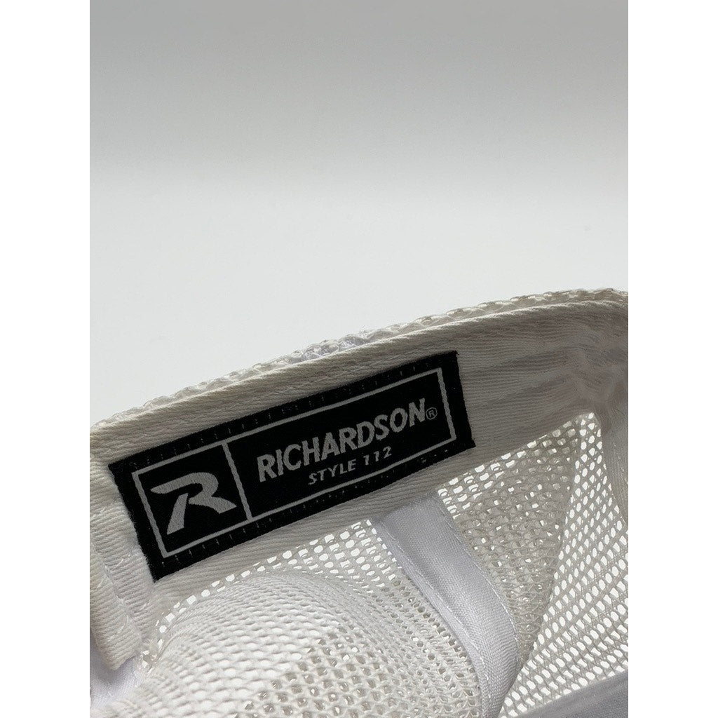 RICHARDSON Men's Grey/White Clown Graphic Mesh Adjustable Snapback Hat OS