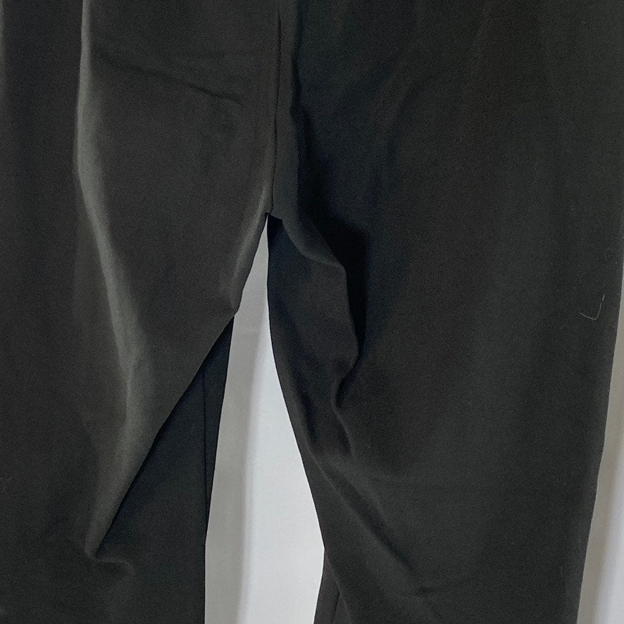 A|X ARMANI EXCHANGE Women's Black Side-Zipper Elasticized-Waist Leggings SZ S
