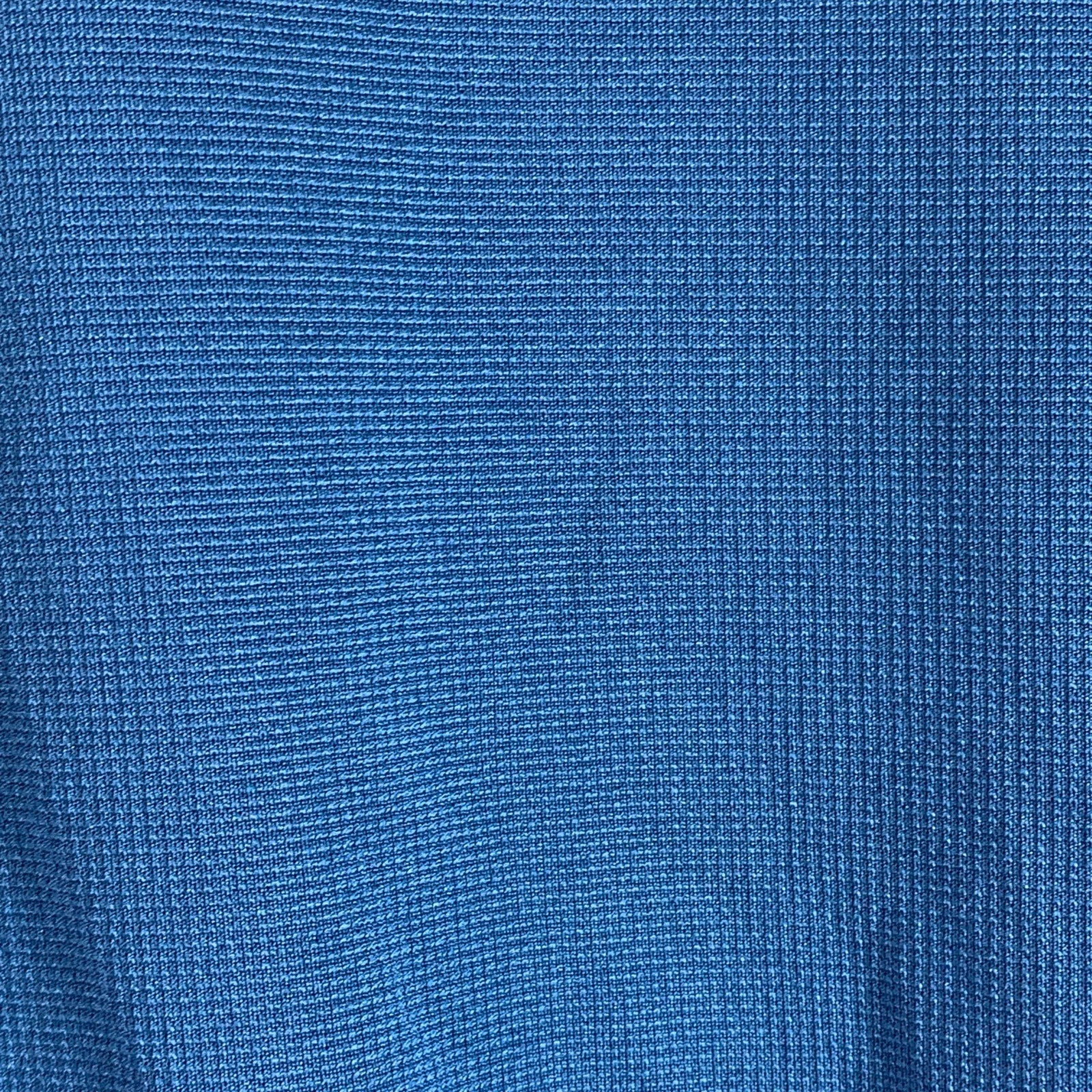 ADIDAS Men's Blue Climalite Textured Regular-Fit Short Sleeve Golf Polo SZ 2XL
