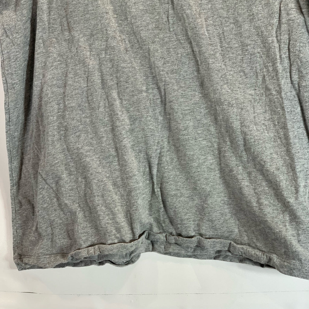 NIKE Sportswear Men's Gray/Black Just Do It Crewneck Short Sleeve T-Shirt SZ L