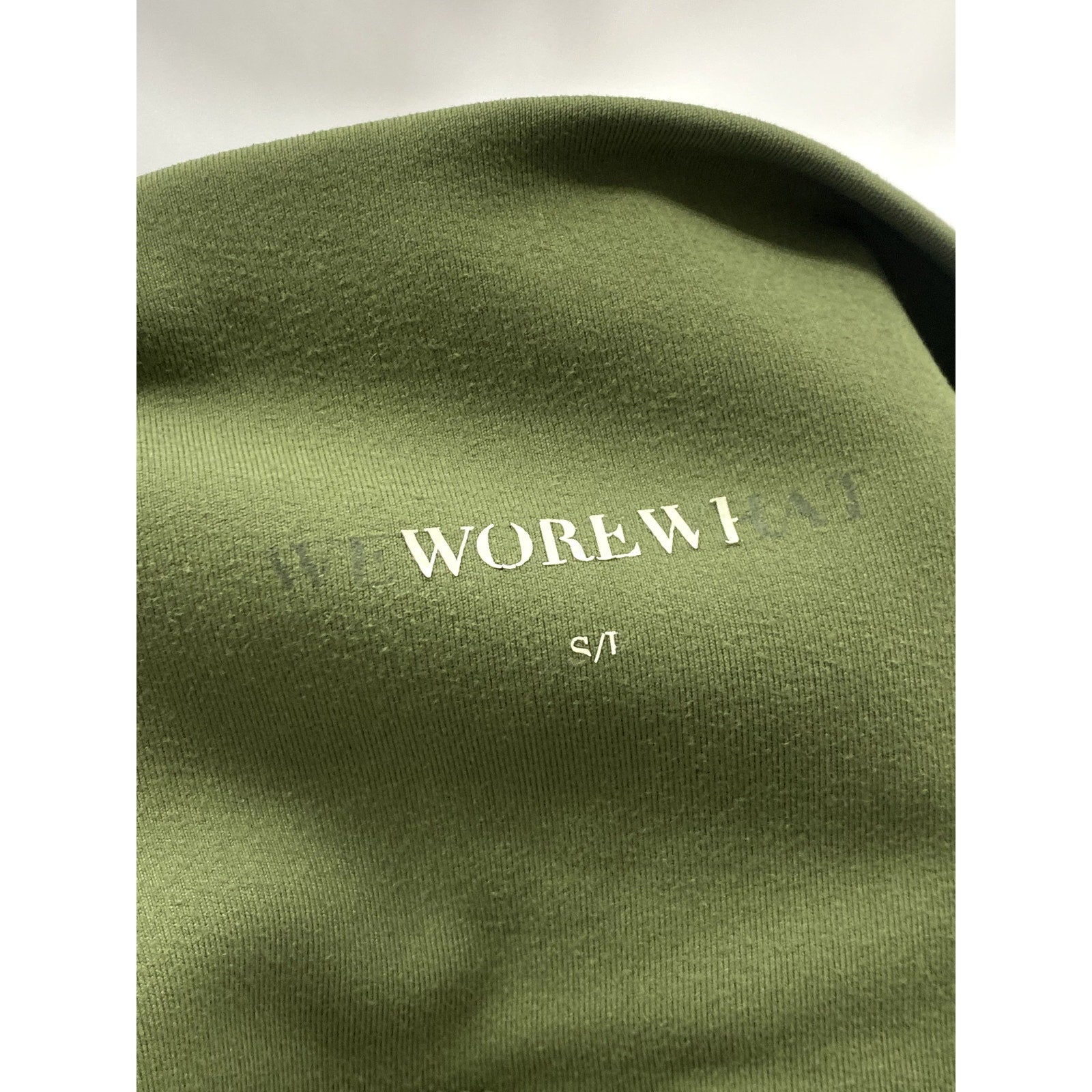 WEWOREWHAT Women's Army Green Solid Pull-On Casual Biker Shorts SZ S