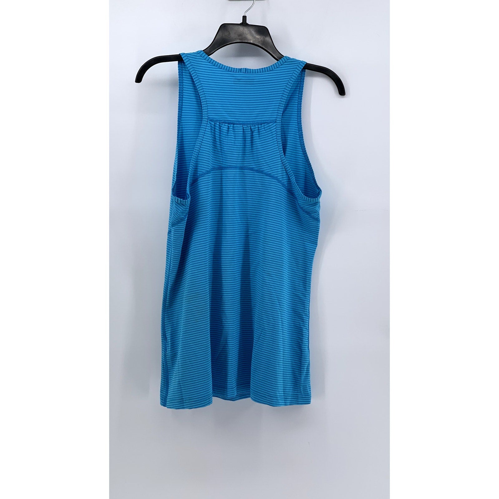KIRKLAND SIGNATURE Women's Blue Small Striped Active Tank SZ L