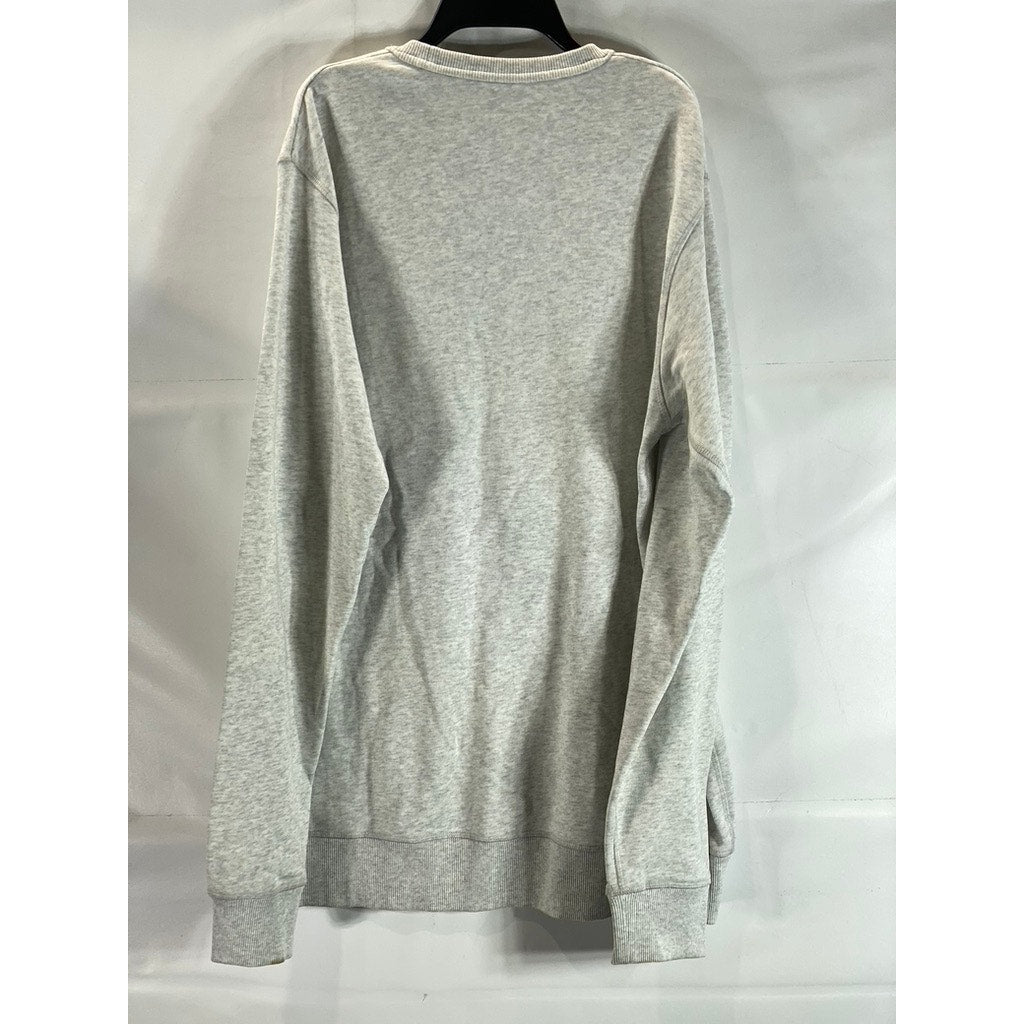 ILLEGAL CIVILIZATION Men's Grey Skateboard Crewneck Pullover Sweatshirt SZ XL