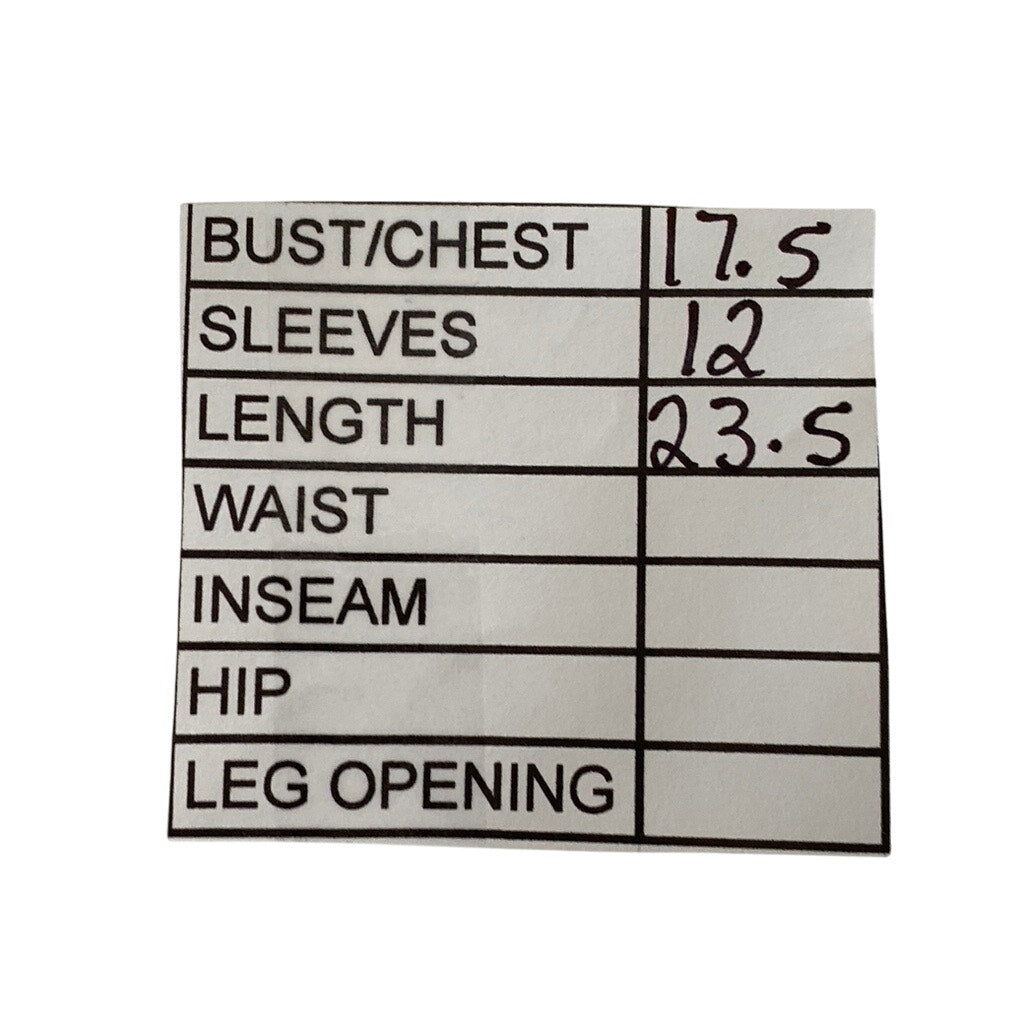 J.CREW Women's Vintage Black Ribbed Elbow Sleeve Henley Top SZ L