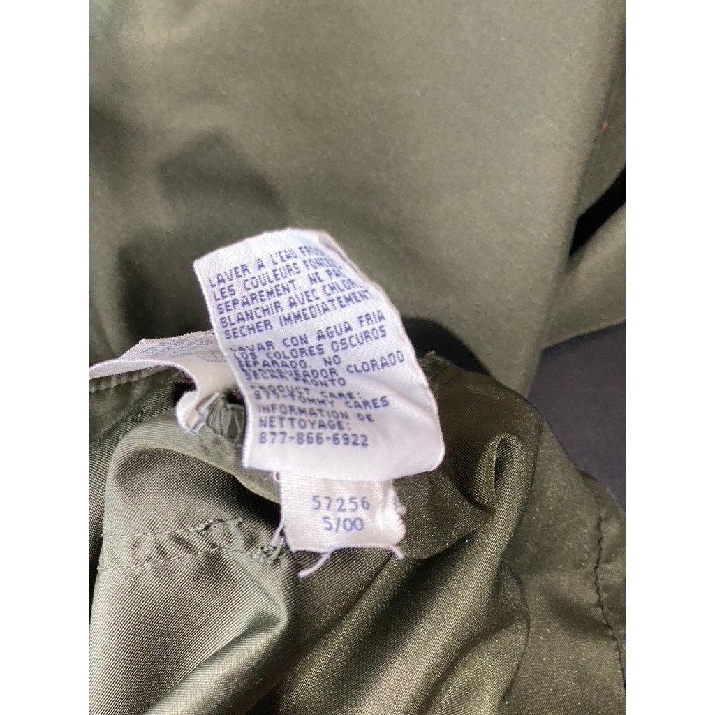 TOMMY HILFIGER Women's Dark Olive Vintage Pull-On Straight Mini Skirt SZ 6