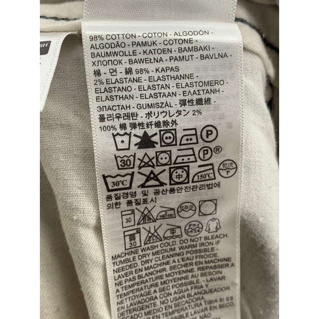 LEVI'S Men's Charcoal Gray Athletic-Fit Tapered Chino Pants SZ 32X34