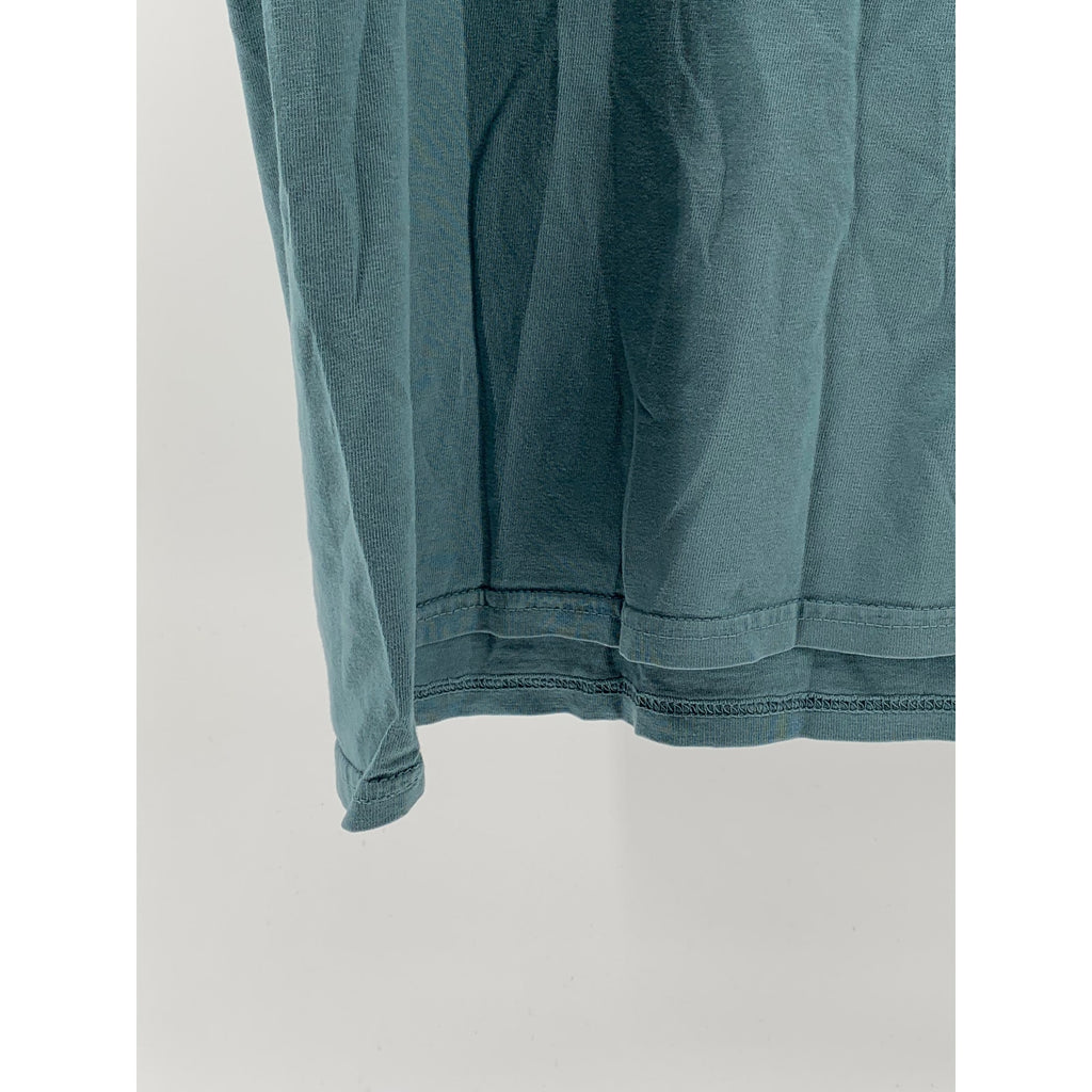 BLUE84 Men's Blue-Green Naples Florida Graphic Crewneck Cotton T-Shirt SZ L