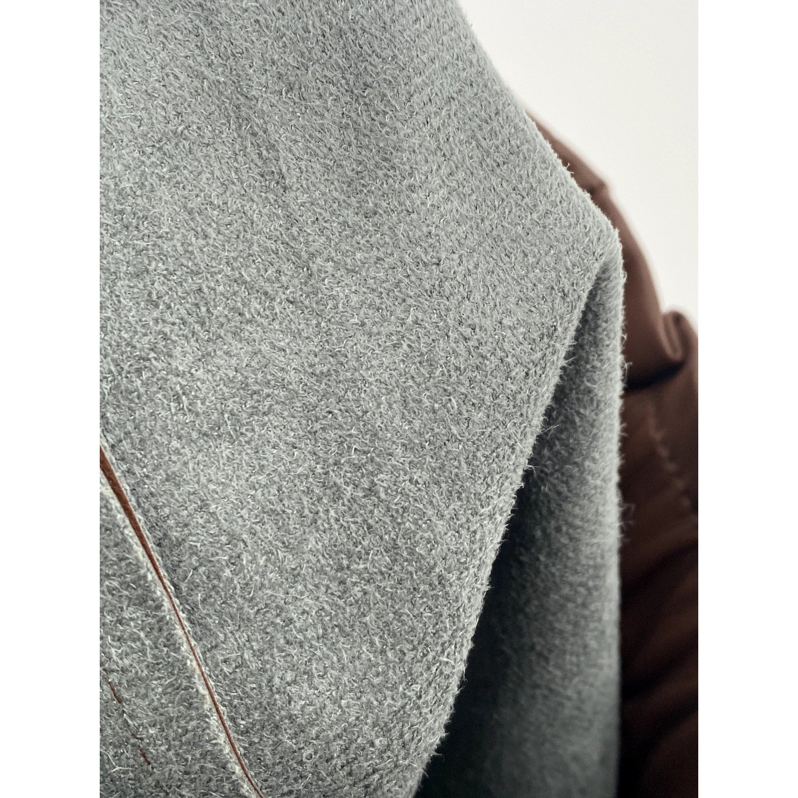 FORVER 21 Women's Brown Faux-Leather Pull-On Cuffed Paperbag Shorts SZ XS